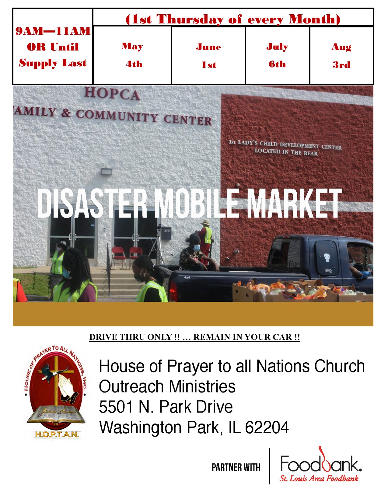 HOPCA Disaster Mobile Market
